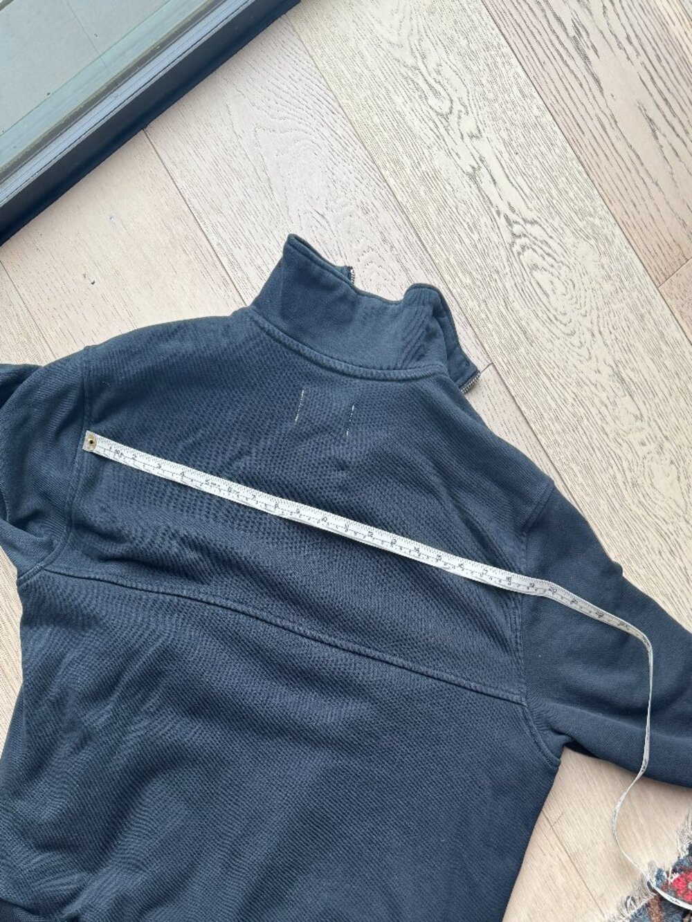 Everlane The Track Half Zip Pullover Black M Med - Picture 13 of 14